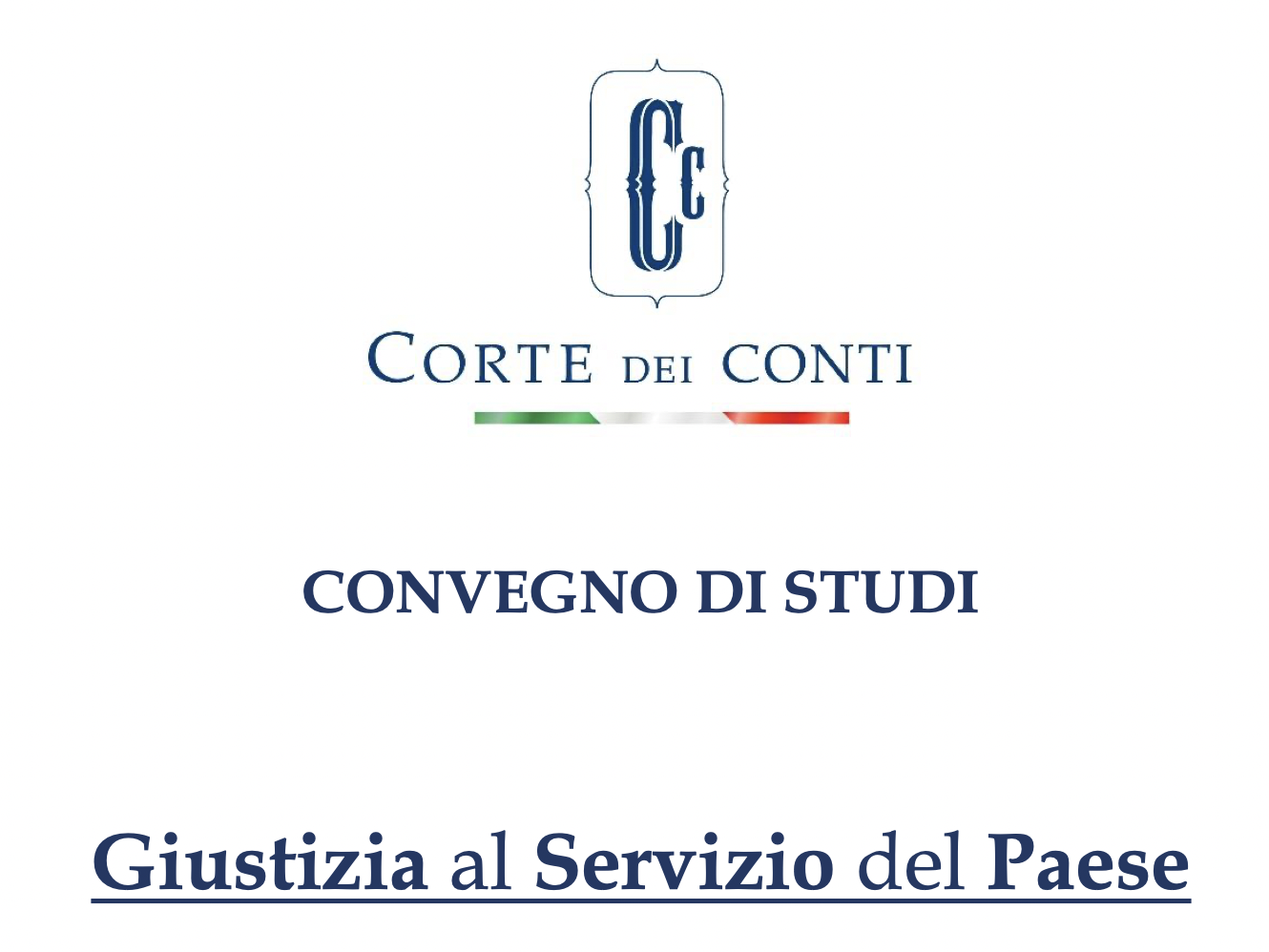 Giustizia al Servizio del Paese